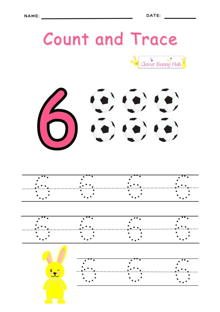 Count and trace number 6