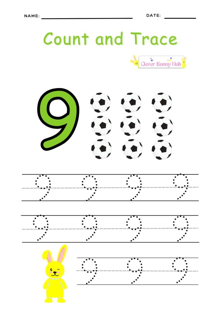 Count and trace number 9