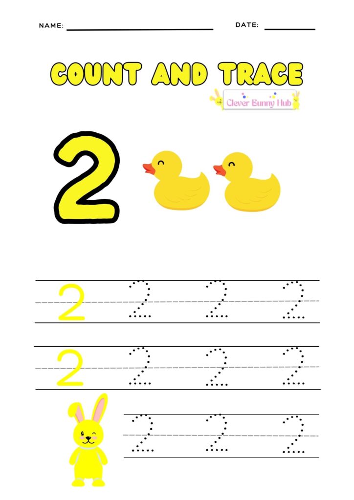 Count and Trace Worksheets 2