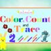 Color, Count And Trace The Numbers