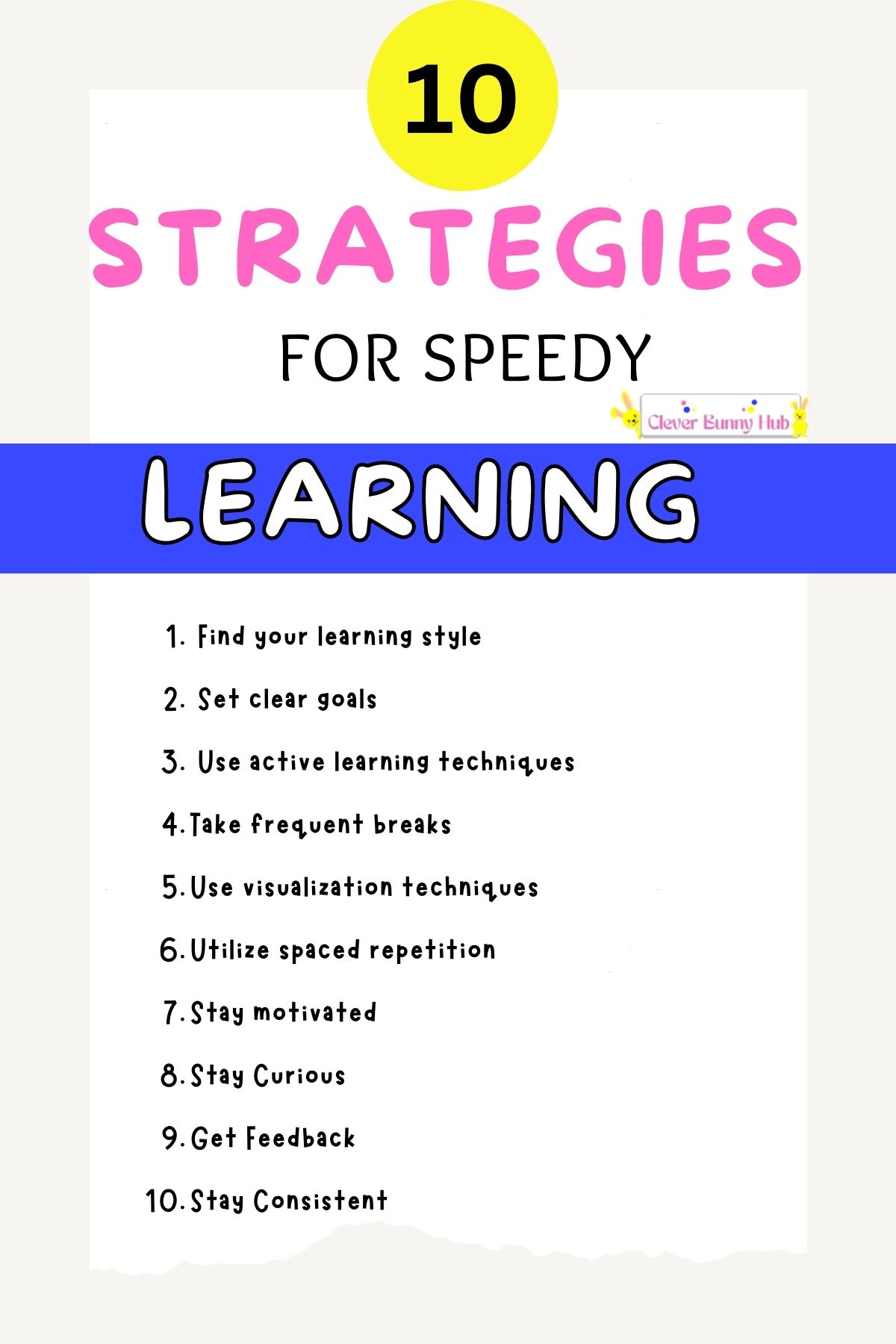 How To Learn Faster: Top 10 Strategies For Speedy Learning