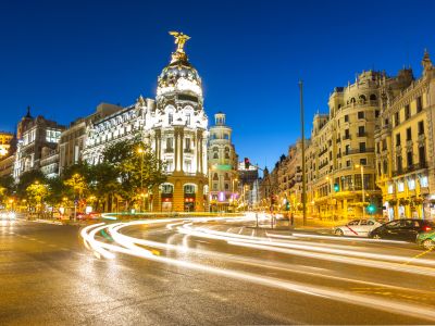 6. Where can you find the city of Madrid?