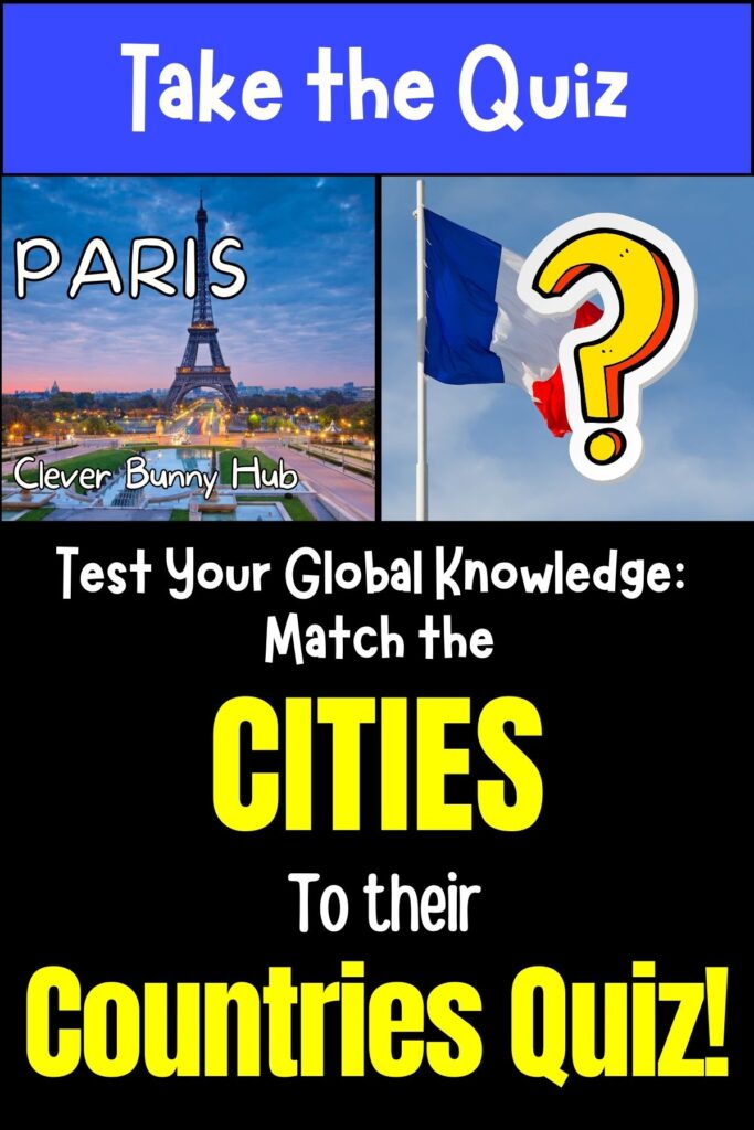 Match The Cities To Their Countries Quiz!