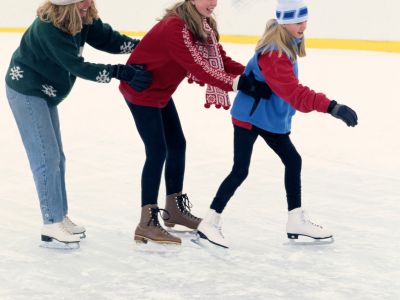 Ice skating