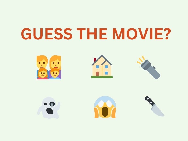 Can you name the movie from these emojis?