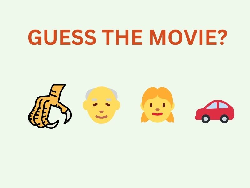 Can you name the movie from these emojis?