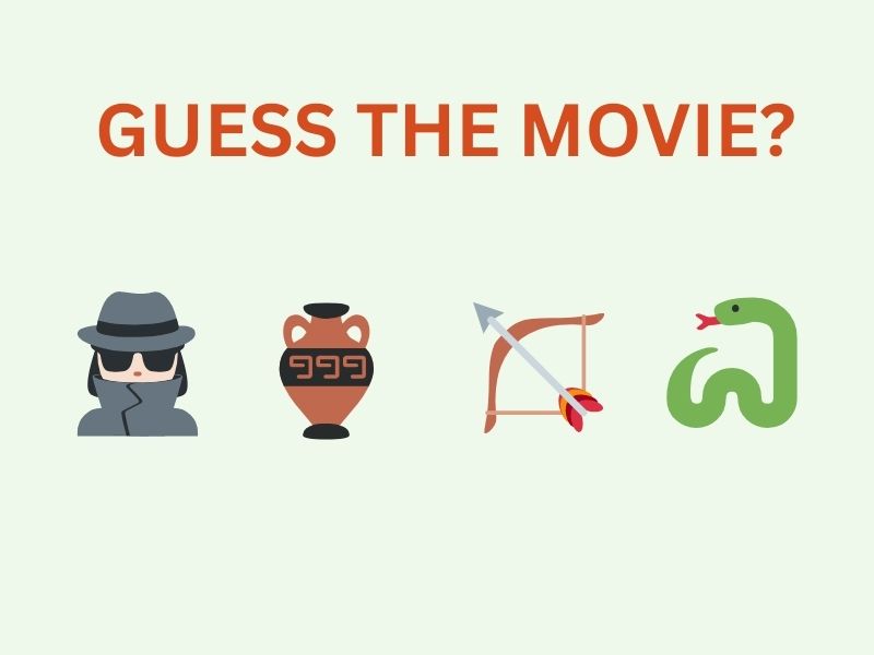 Can you name the movie from these emojis?