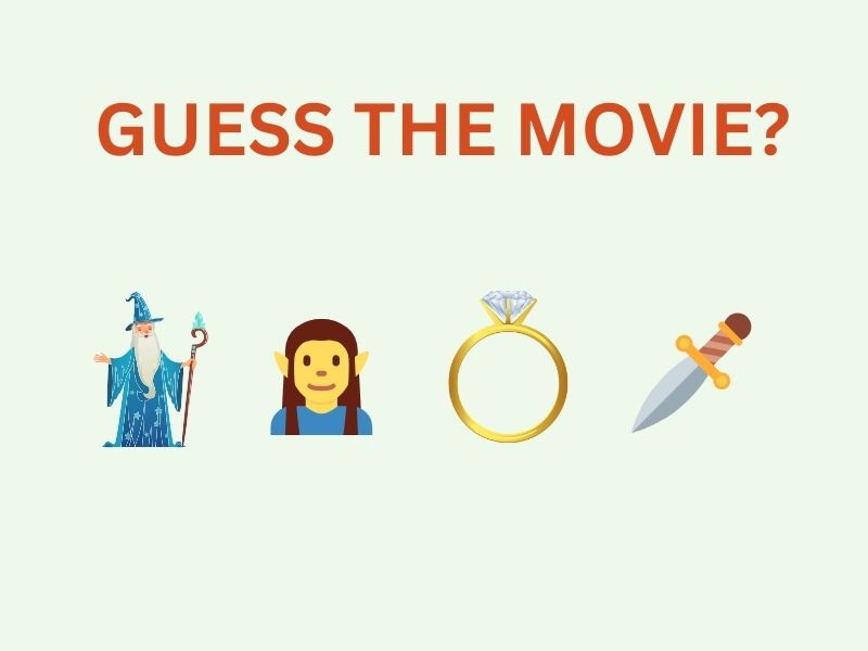 What movie is portrayed by these emojis?