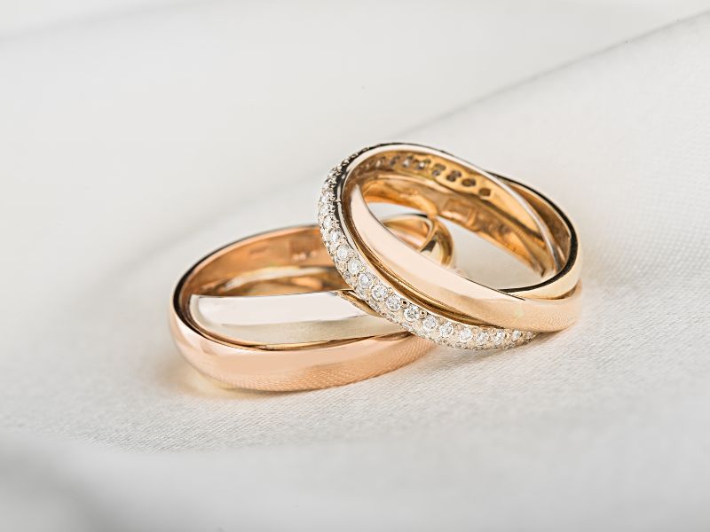 Traditional gold bands